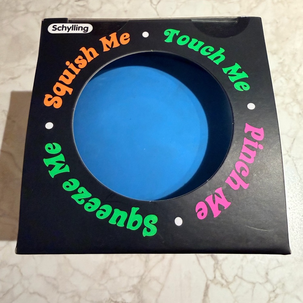 Schylling NEE DOG SUPER Blue Stress Ball